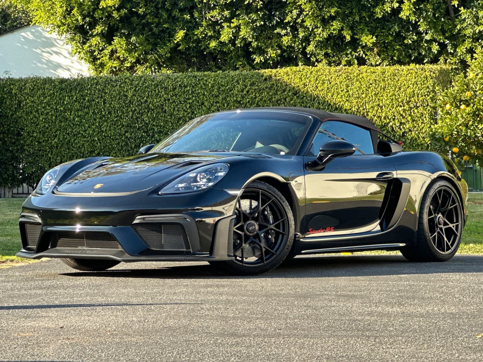 Certified 2025 Porsche 718 Boxster Spyder RS