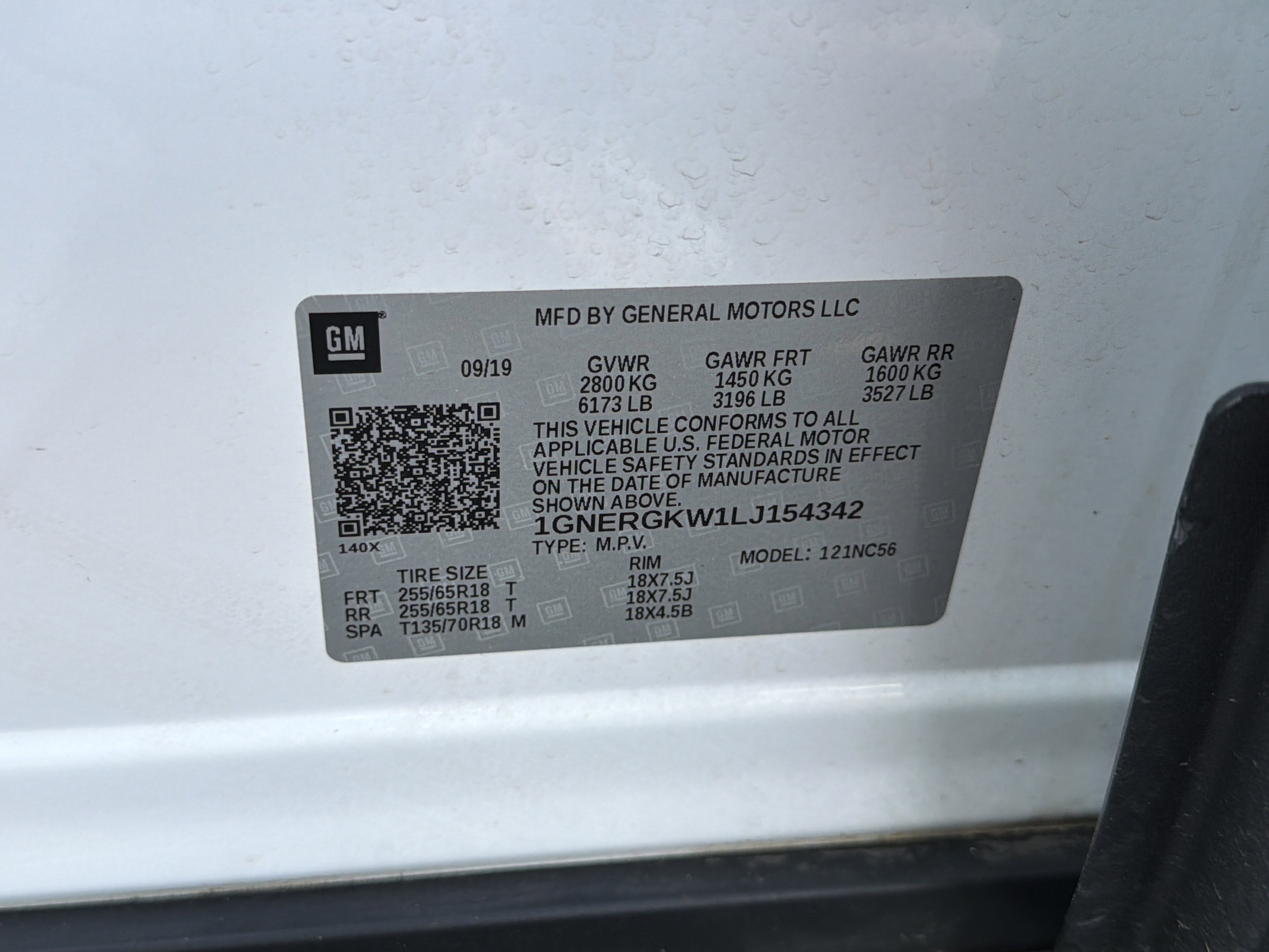 2020 Chevrolet Traverse LT