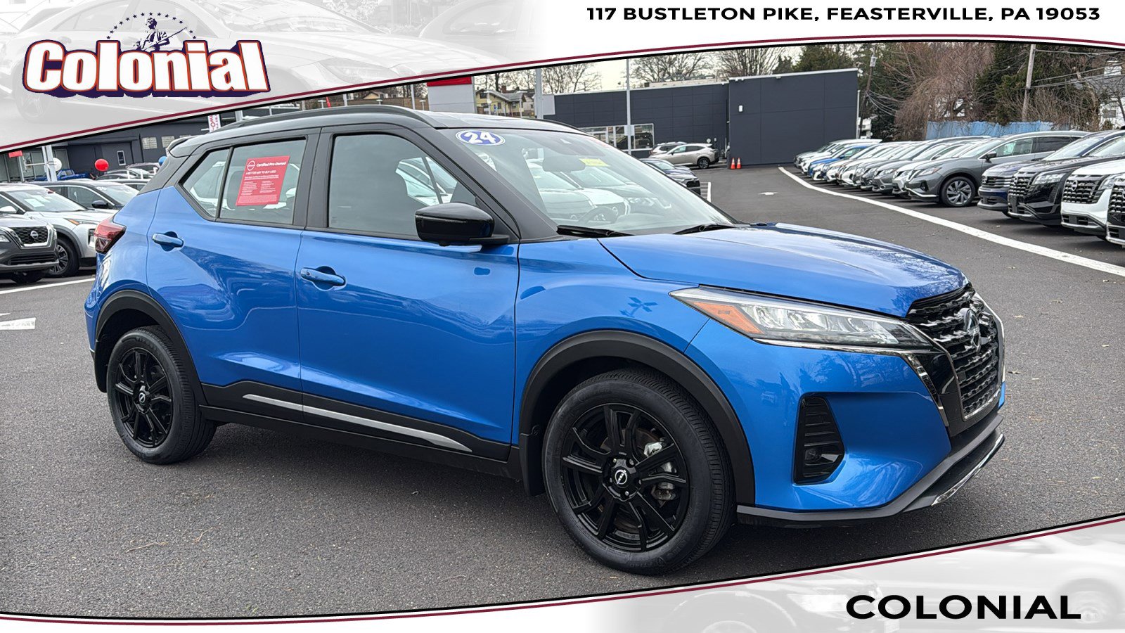 Certified 2024 Nissan Kicks SR