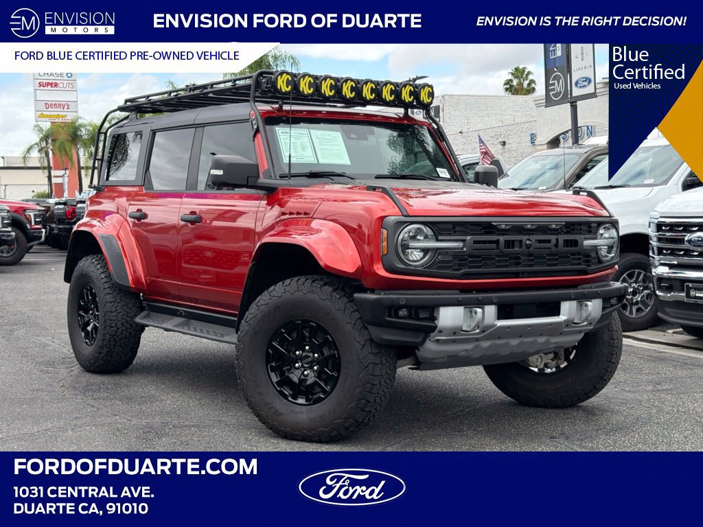 Certified 2024 Ford Bronco Raptor w/ Interior Carbon Fiber Pack 6