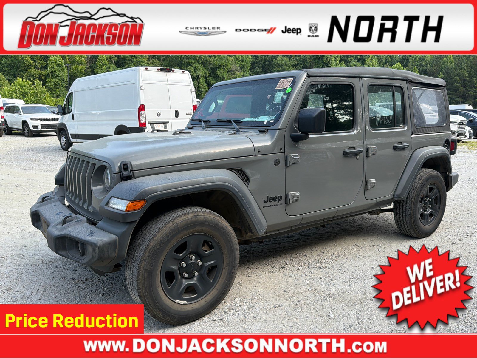 Used 2023 Jeep Wrangler Unlimited Sport