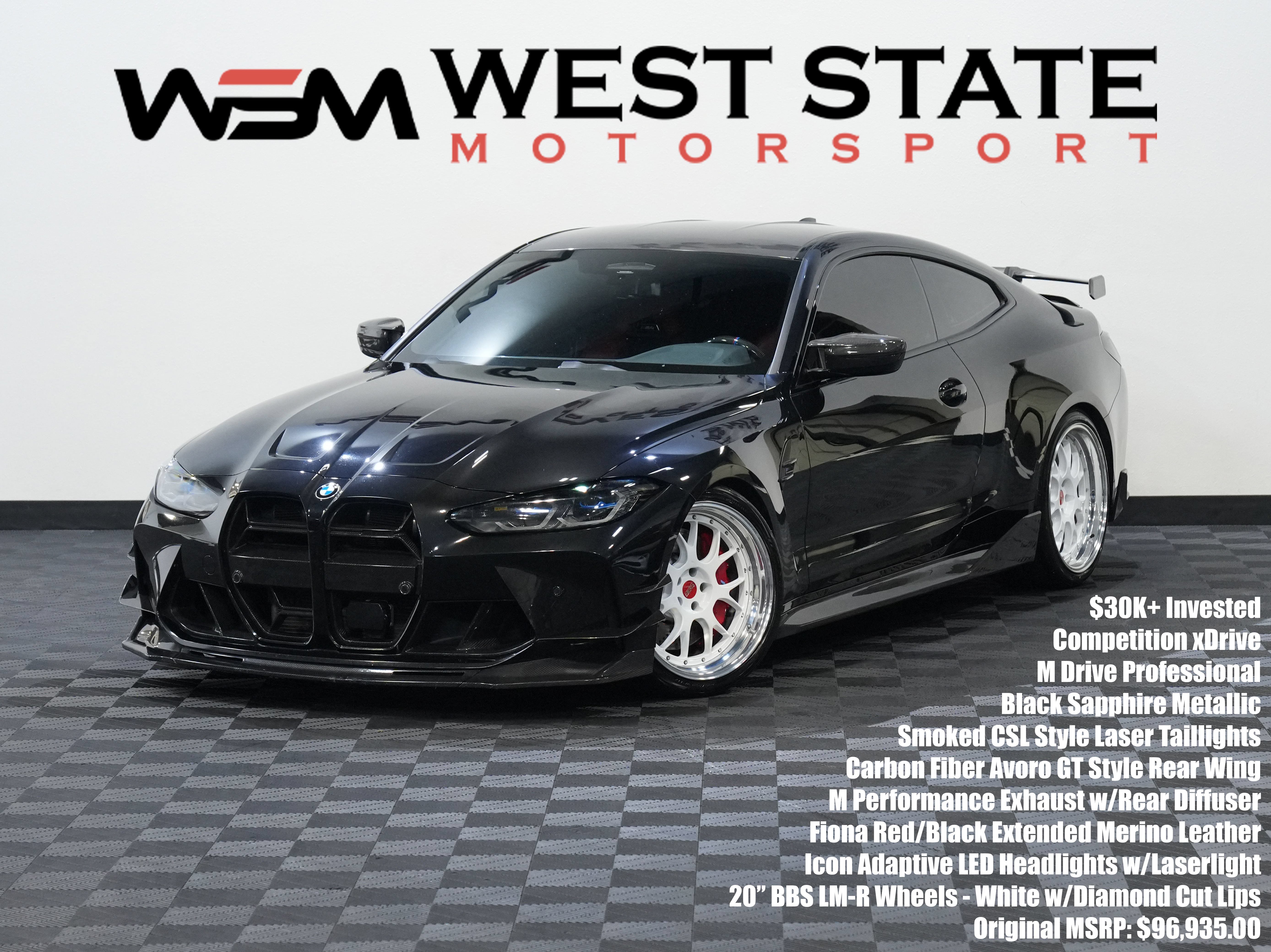 Used 2022 BMW M4 xDrive Competition