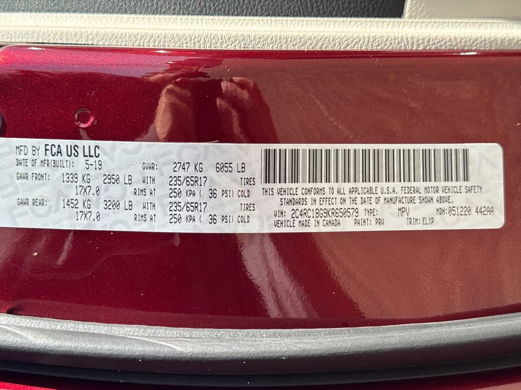 2019 Chrysler Pacifica Touring-L