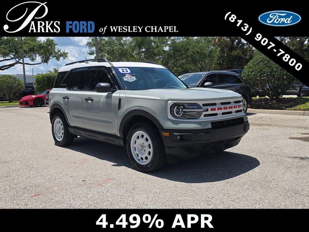 Certified 2023 Ford Bronco Sport Heritage w/ Heritage Convenience Package