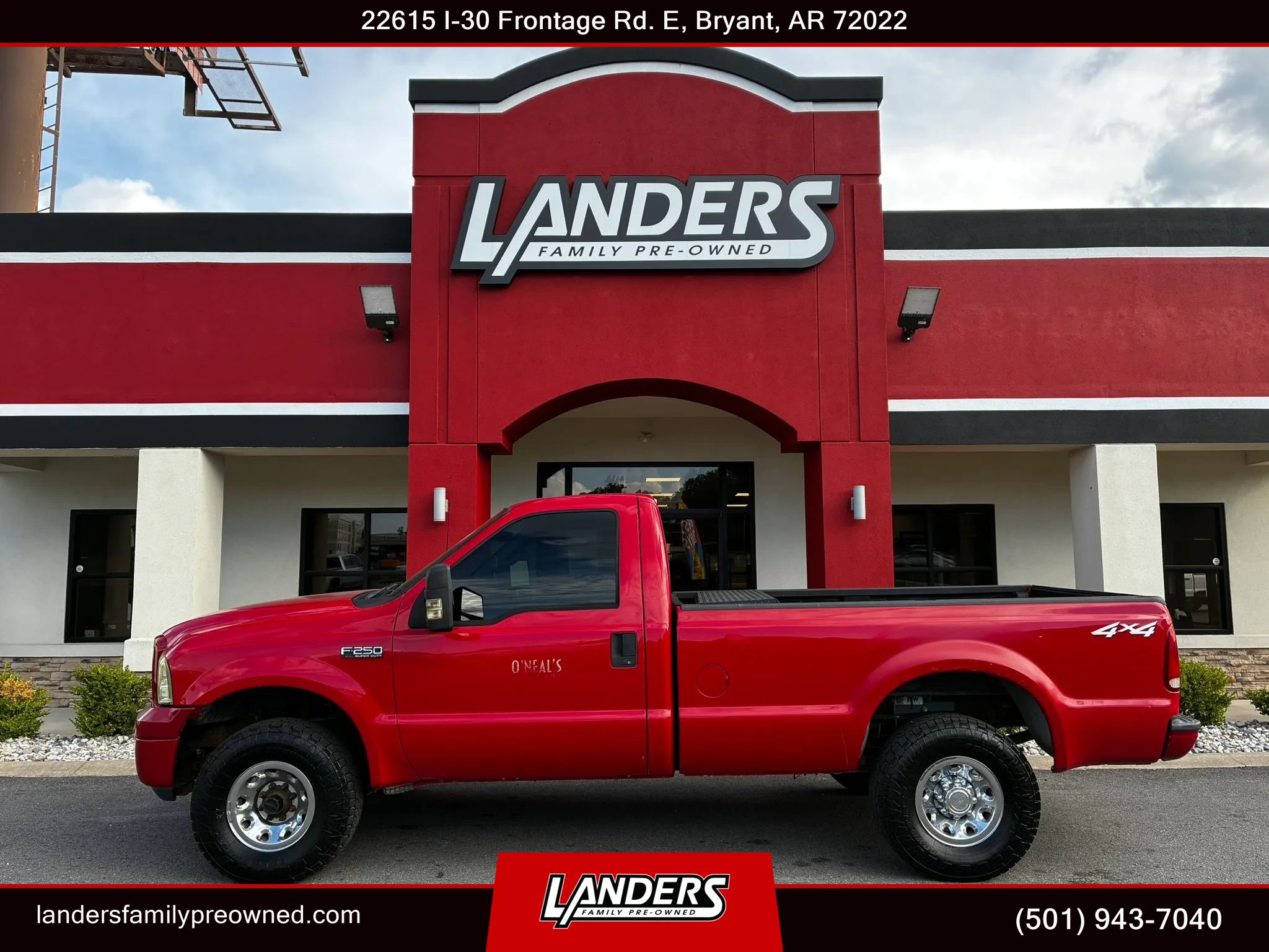 Used 2002 Ford F250 4x4 Regular Cab Super Duty