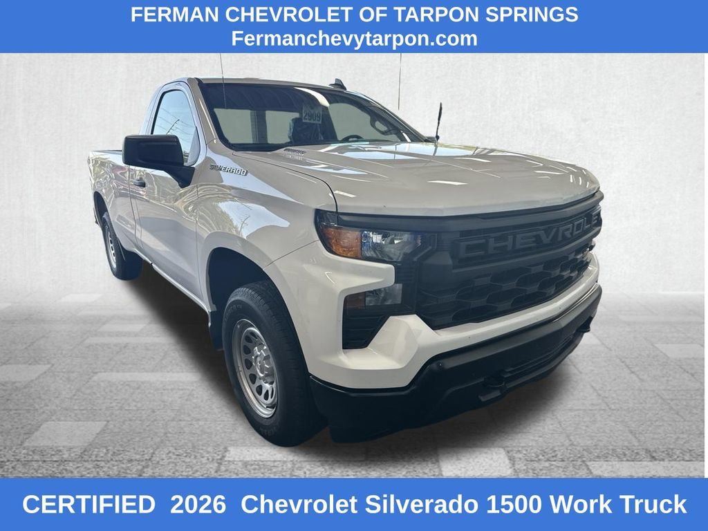 Used 2026 Chevrolet Silverado 1500 W/T w/ WT Value Package