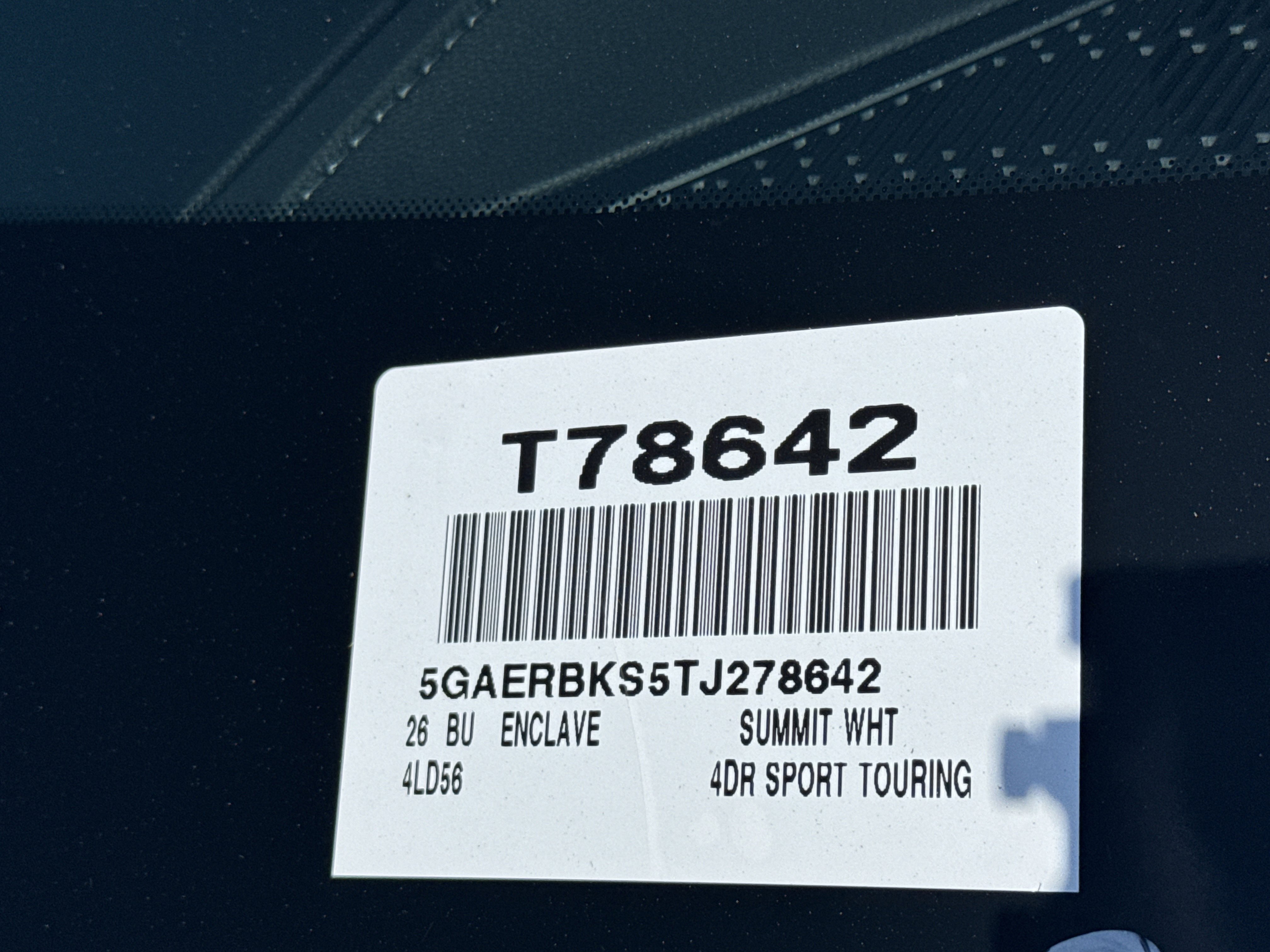 2026 Buick Enclave Sport Touring