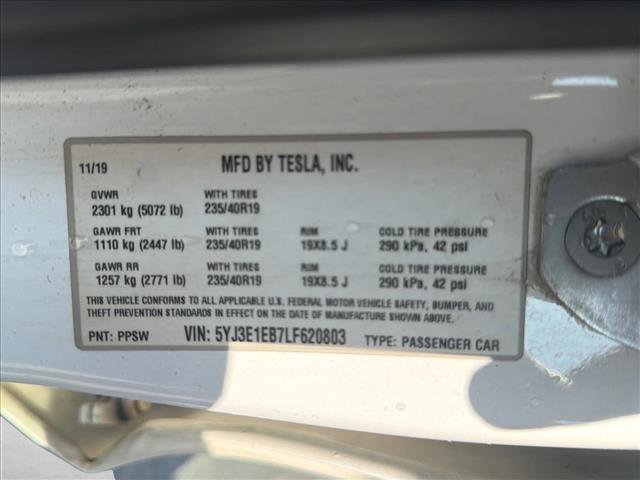 2020 Tesla Model 3 Long Range