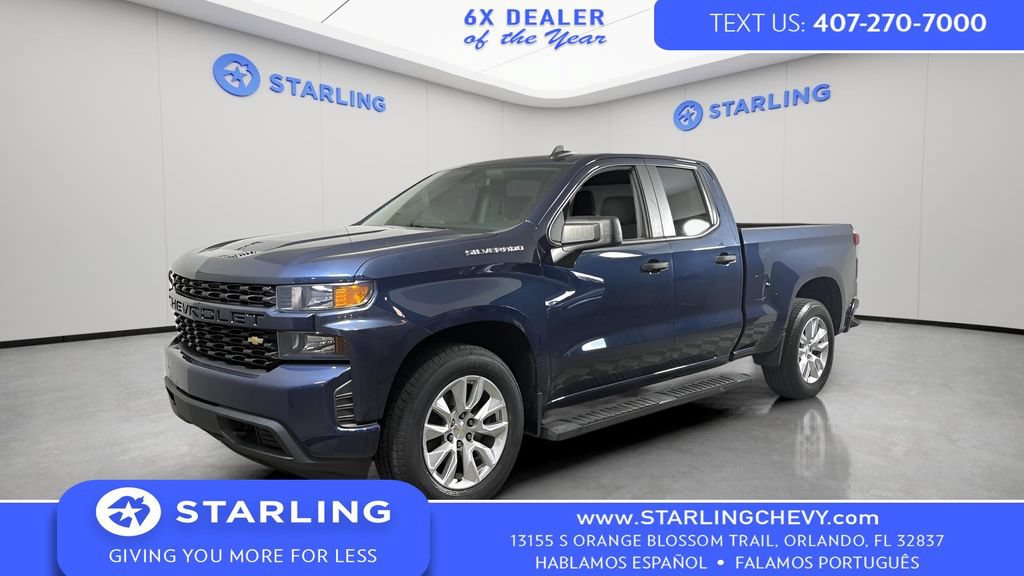 Certified 2021 Chevrolet Silverado 1500 Custom