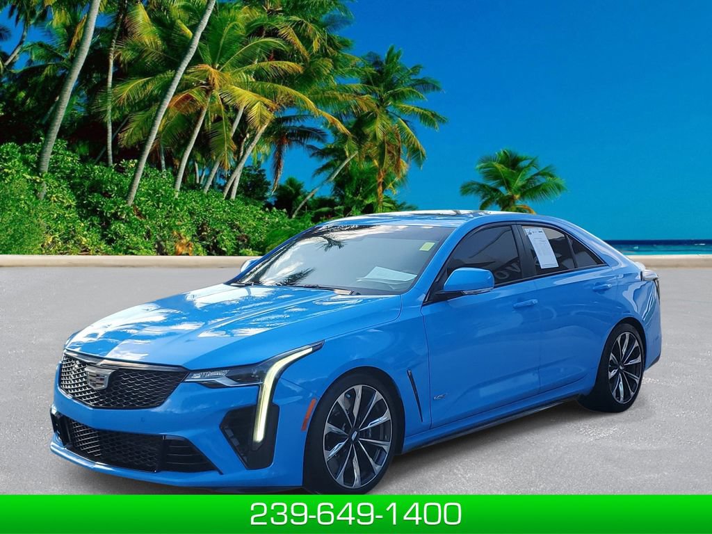 Certified 2023 Cadillac CT4 V Blackwing w/ Driver Assist Package