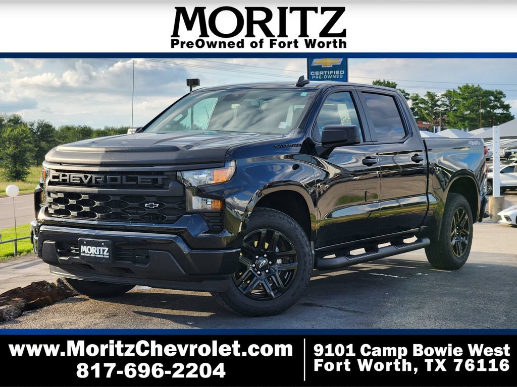Certified 2023 Chevrolet Silverado 1500 Custom w/ Rally Edition