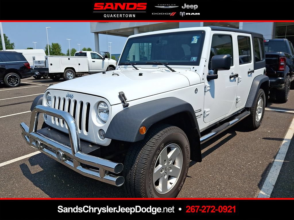 Used 2017 Jeep Wrangler Unlimited Sport w/ Quick Order Package 24S