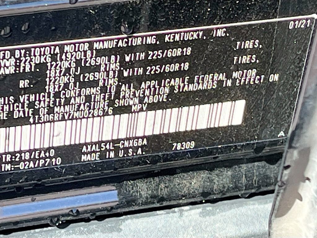 2021 Toyota Rav4 Limited