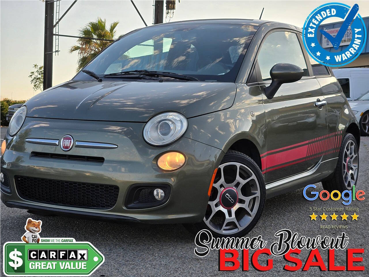 Used 2012 FIAT 500 Sport