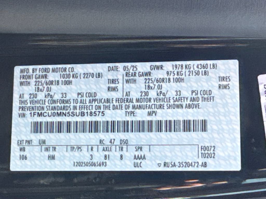 2025 Ford Escape ST-Line