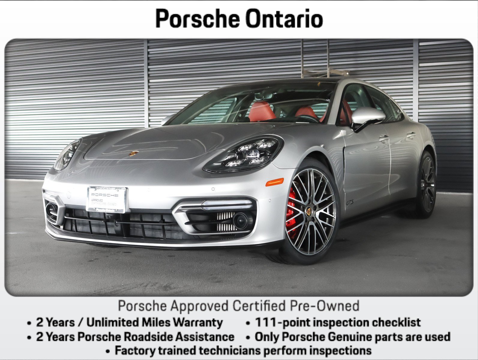 Certified 2023 Porsche Panamera GTS