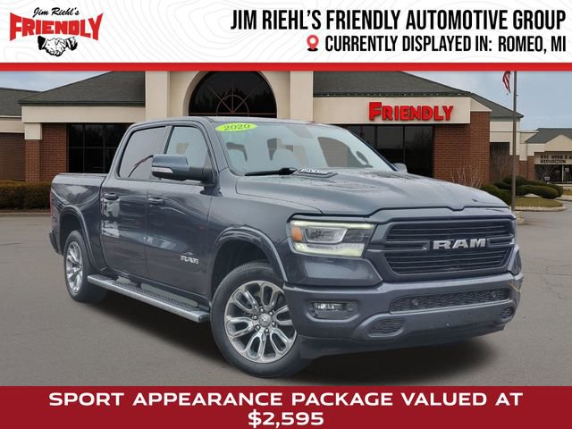 Used 2020 RAM 1500 Laramie w/ Sport Appearance Package