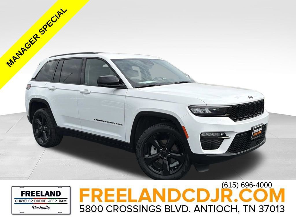 Used 2023 Jeep Grand Cherokee Limited w/ Black Appearance Package