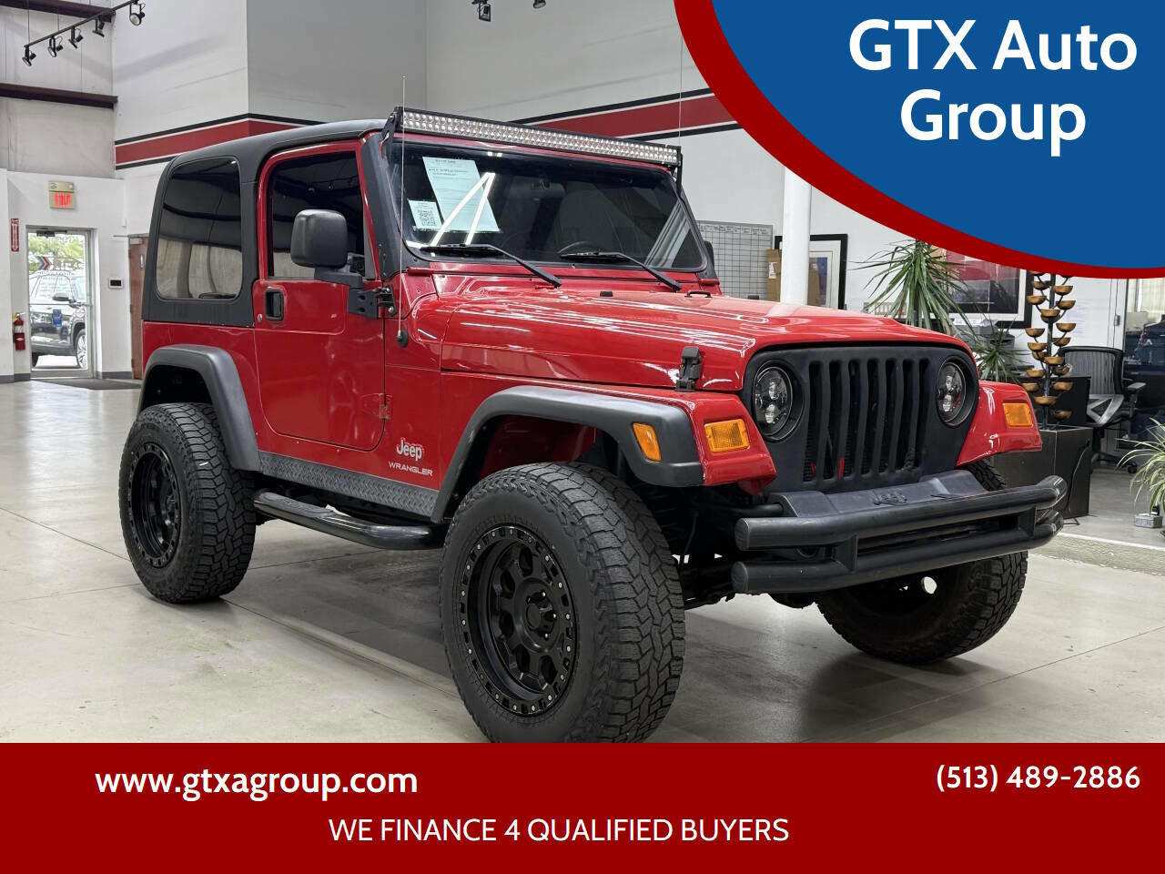Used 2004 Jeep Wrangler X w/ Full Face Tire & Wheel Group