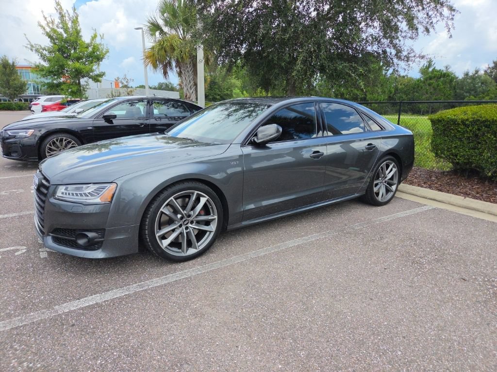 Used 2017 Audi S8 Plus w/ Black Optic Exterior Package