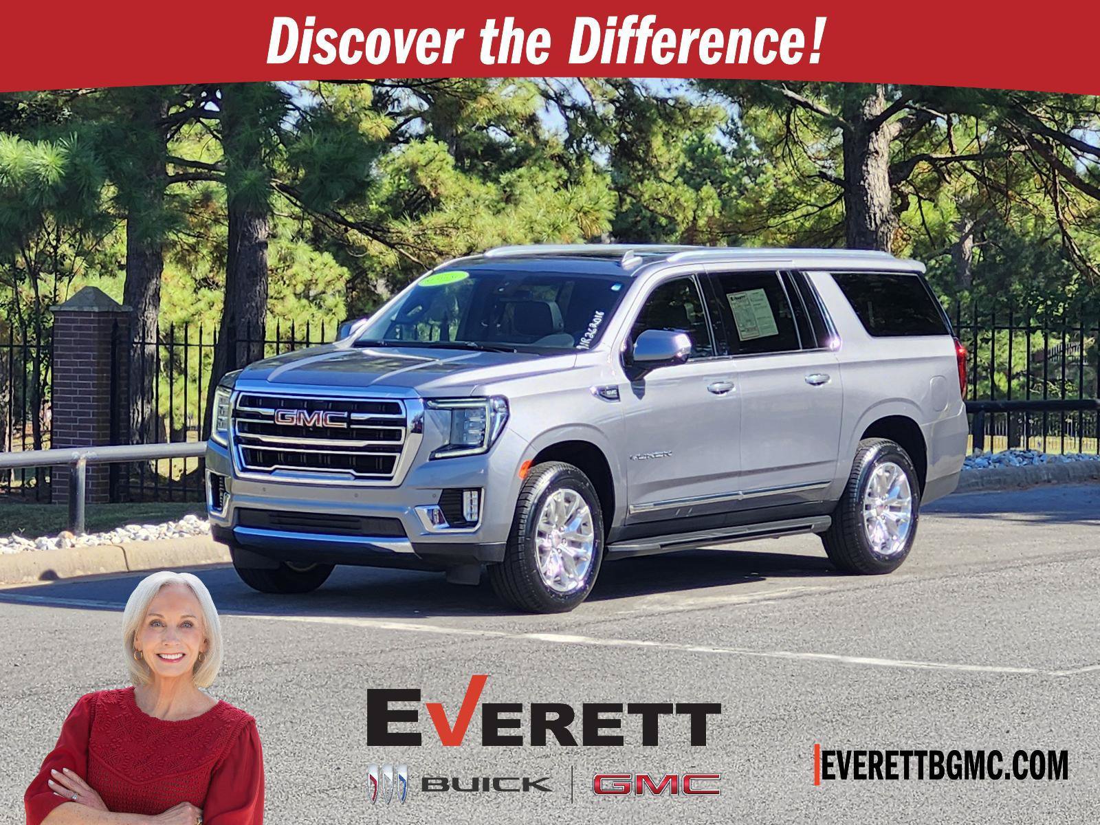 Used 2022 GMC Yukon XL SLT w/ SLT Premium Package