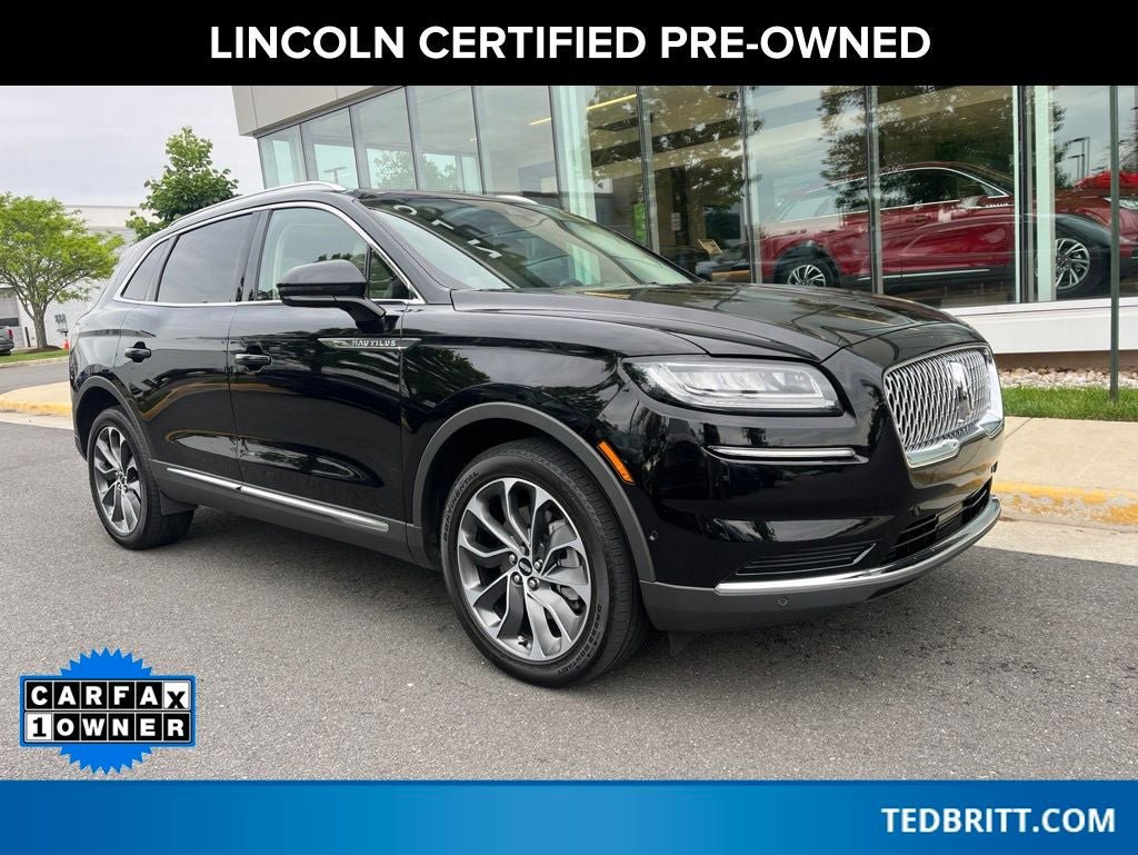 Certified 2023 Lincoln Nautilus Reserve w/ Equipment Group 201A