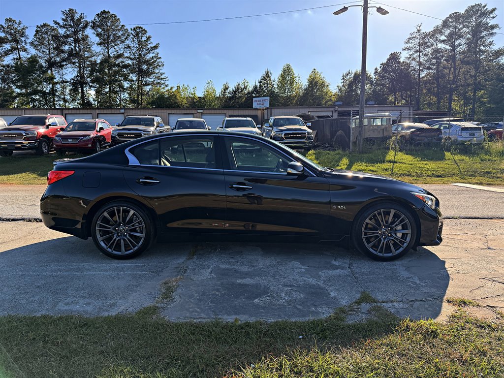 2016 INFINITI Q50 Red Sport 400