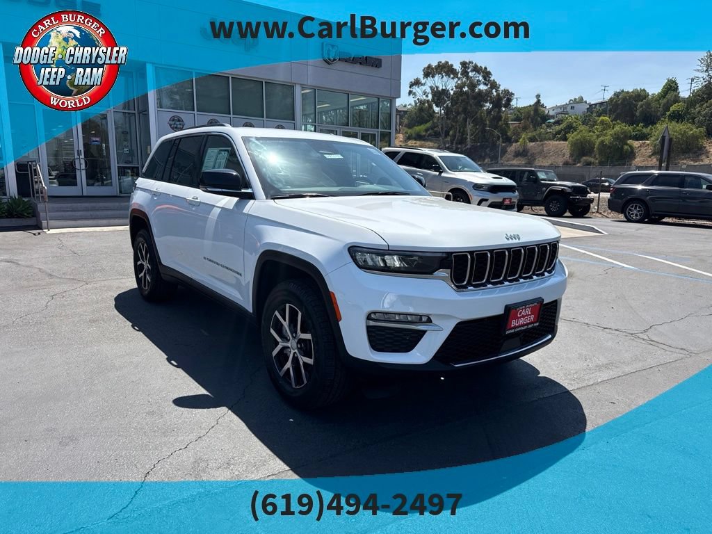 Certified 2025 Jeep Grand Cherokee Limited w/ Trailer Tow Package