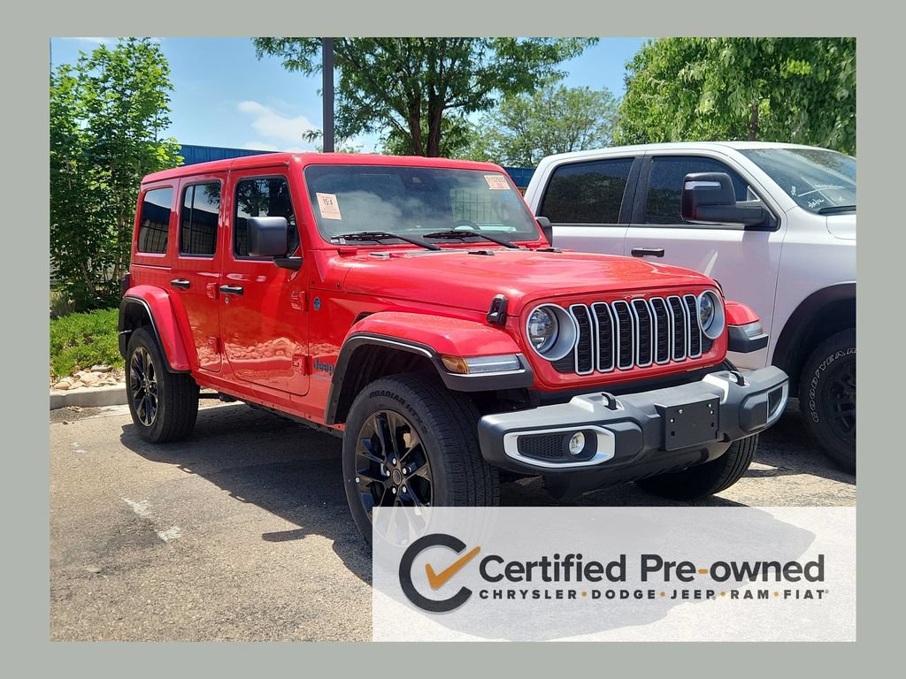 Certified 2025 Jeep Wrangler Unlimited Sahara w/ Safety Group