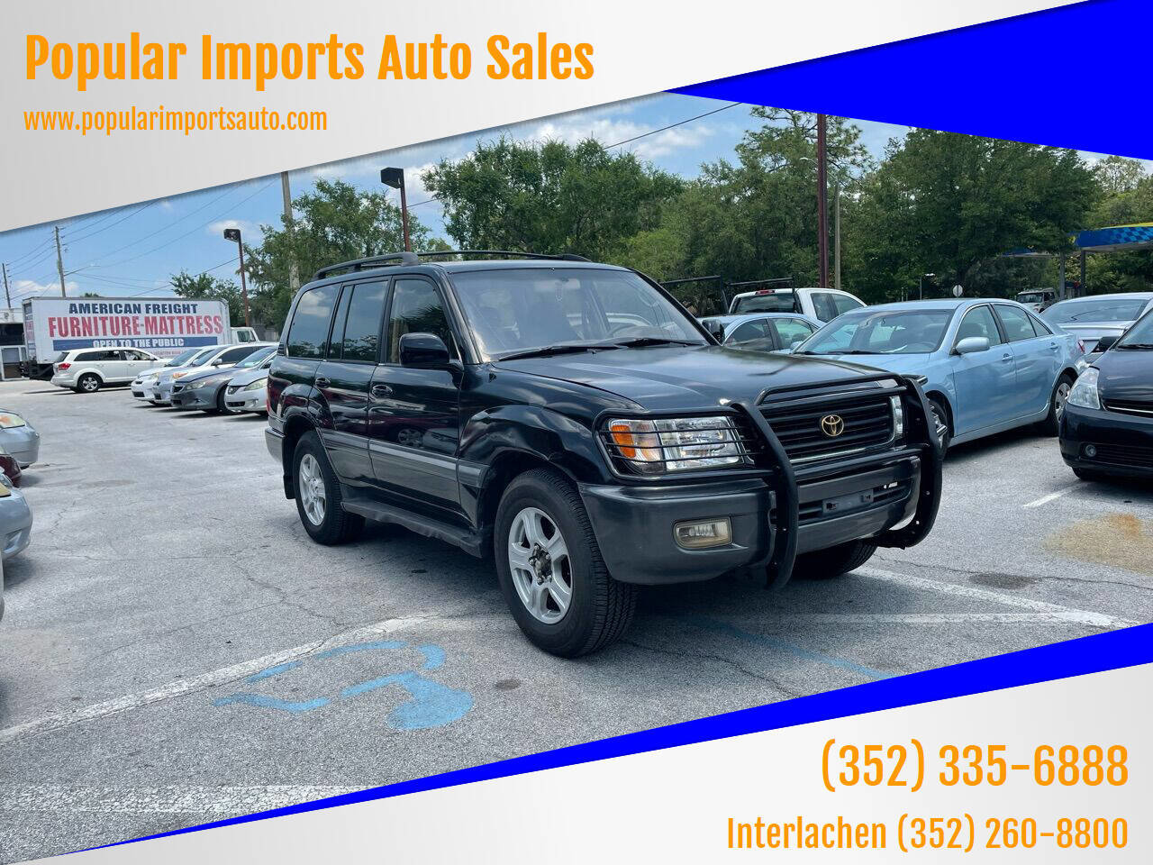 Used 1998 Toyota Land Cruiser Base AWD 4dr SUV