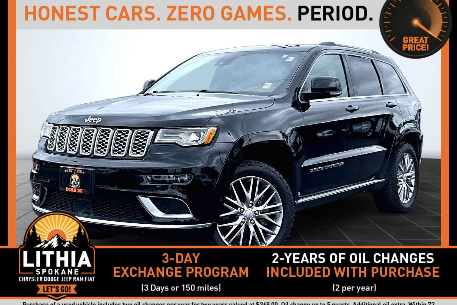 Used 2018 Jeep Grand Cherokee Summit