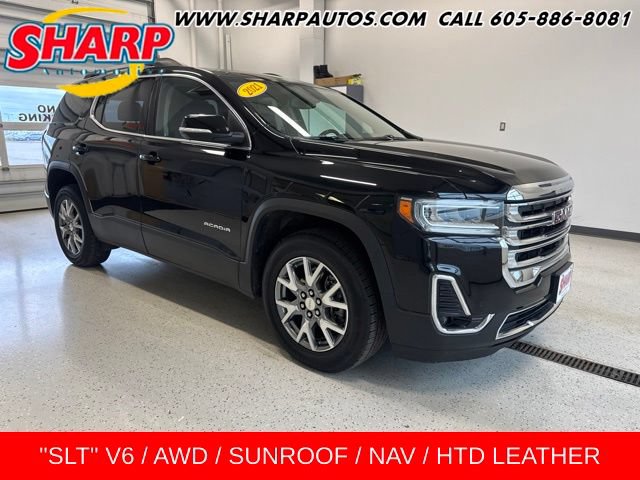 Used 2021 GMC Acadia SLT w/ Technology Package