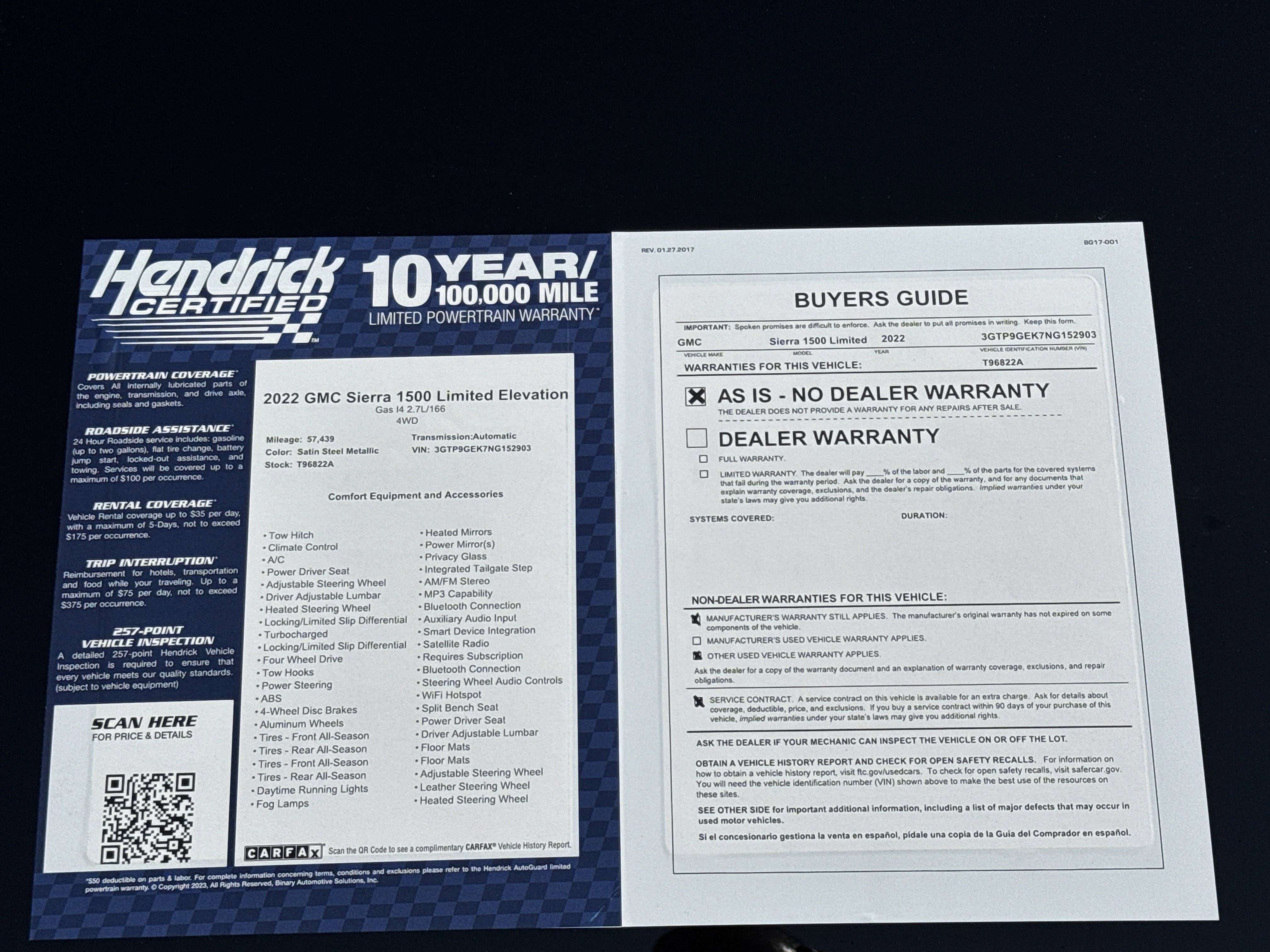 2022 GMC Sierra 1500 Elevation