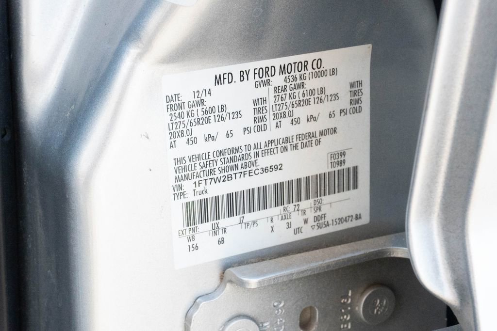 2015 Ford F250 Lariat