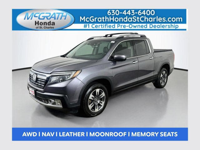Certified 2017 Honda Ridgeline RTL-E