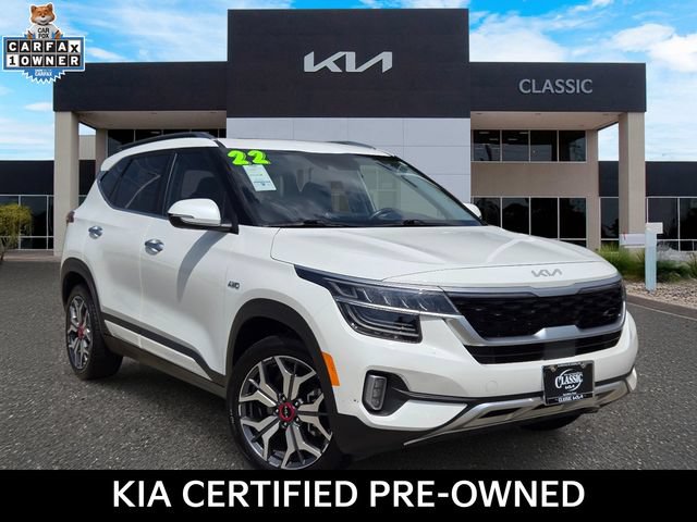 Certified 2022 Kia Seltos SX w/ Sunroof Package