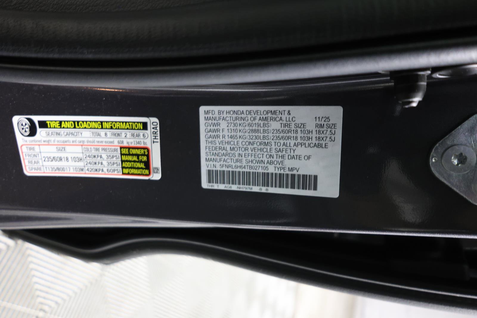 2026 Honda Odyssey EX-L