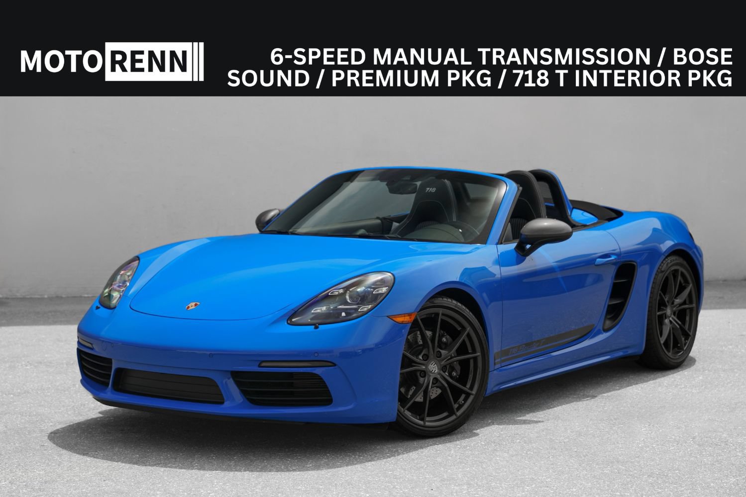 Used 2022 Porsche 718 Boxster