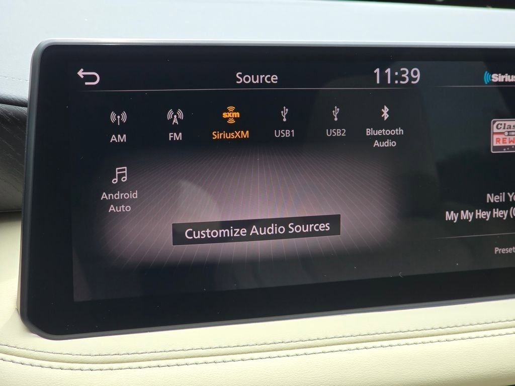 2025 INFINITI Qx60 Sensory