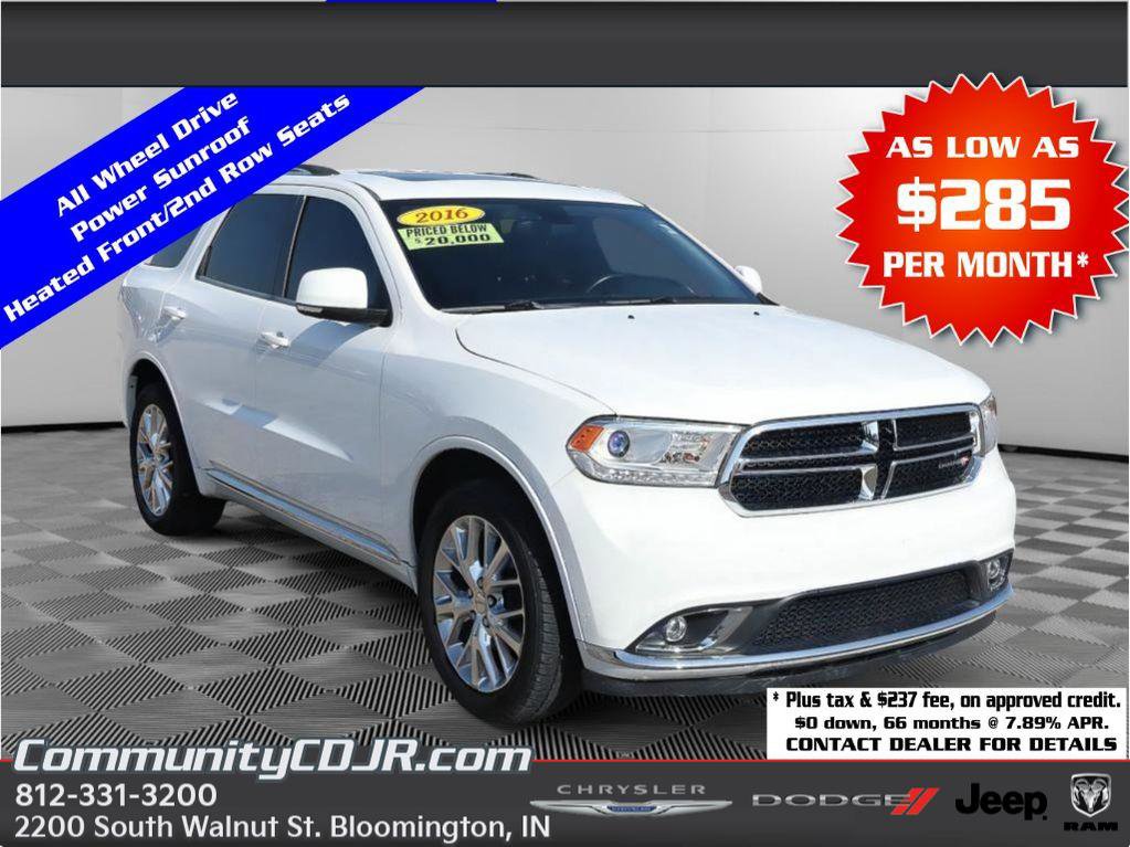 Used 2016 Dodge Durango Limited w/ Premium Group