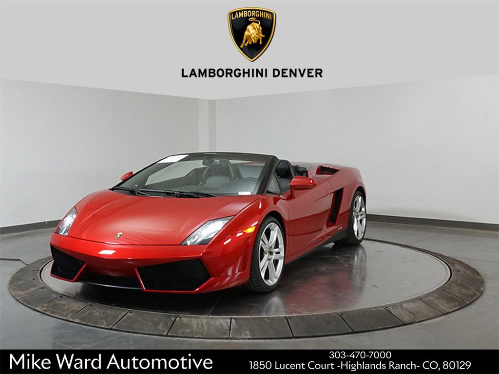 2013 Lamborghini Gallardo LP 550-2 Spyder
