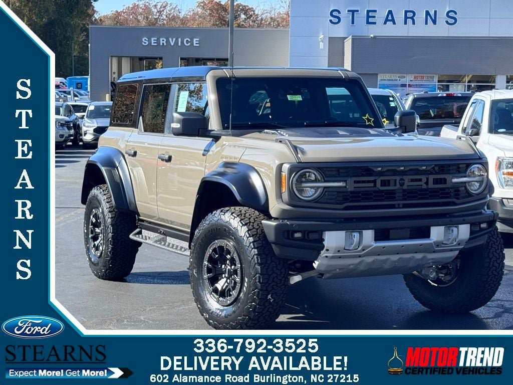New 2025 Ford Bronco Raptor