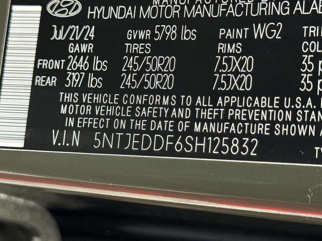 2025 Hyundai Santa Cruz Limited