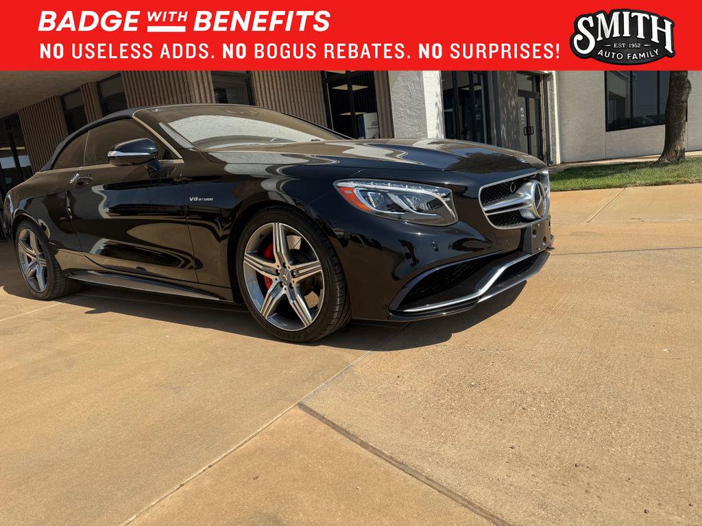 Used 2017 Mercedes-Benz S 63 AMG 4MATIC Cabriolet