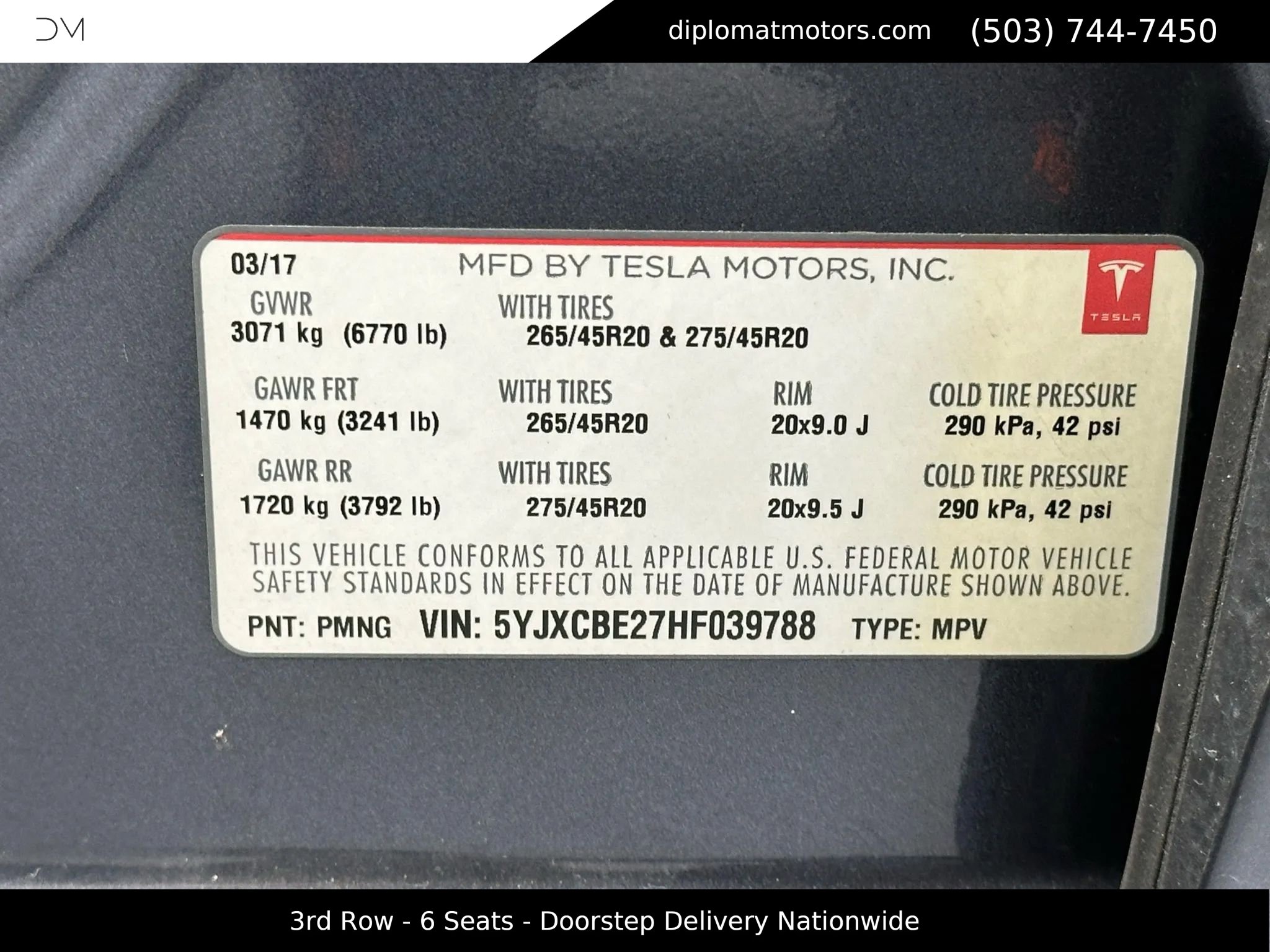 2017 Tesla Model X 90D