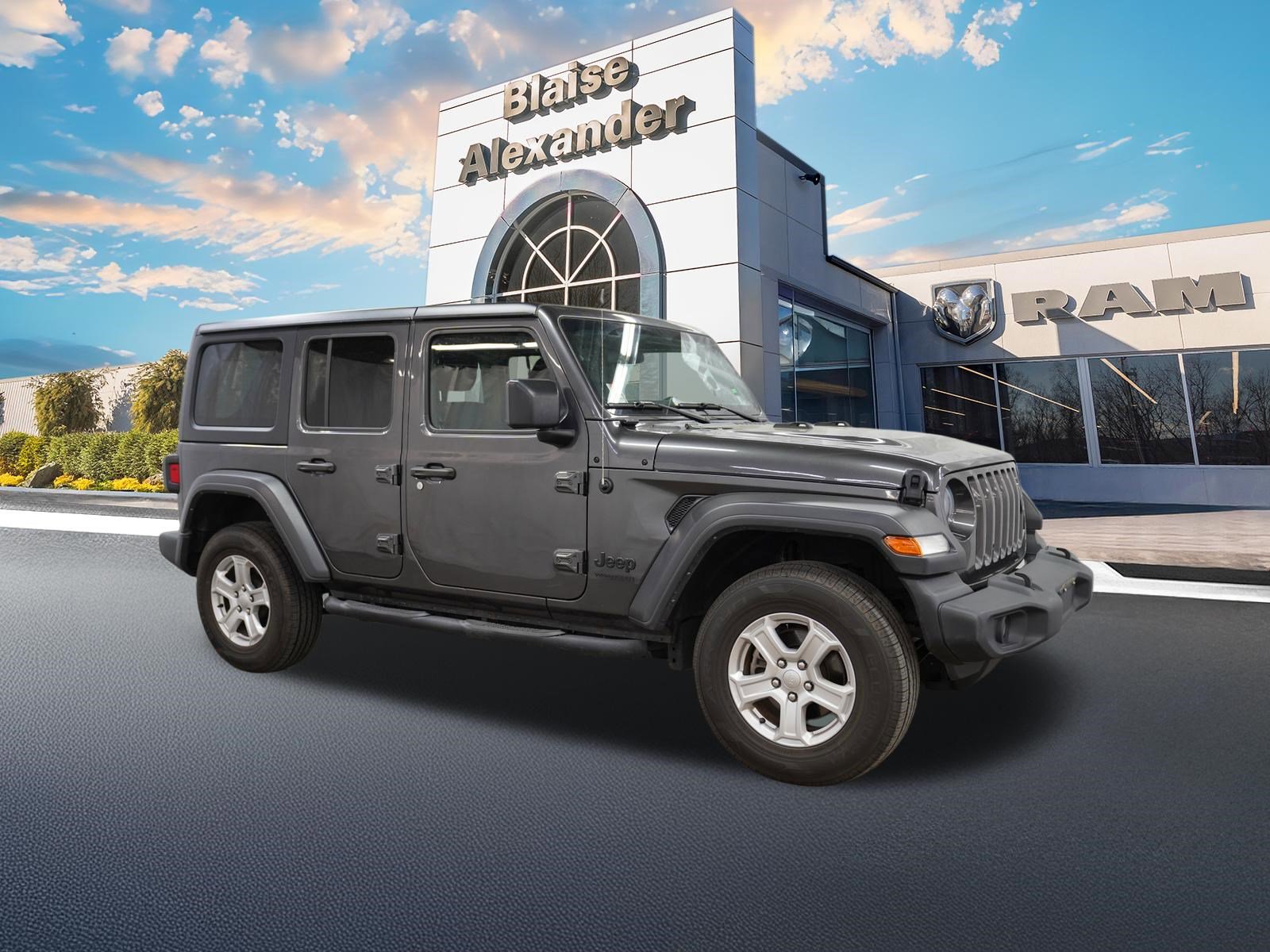 Certified 2022 Jeep Wrangler Unlimited Sport