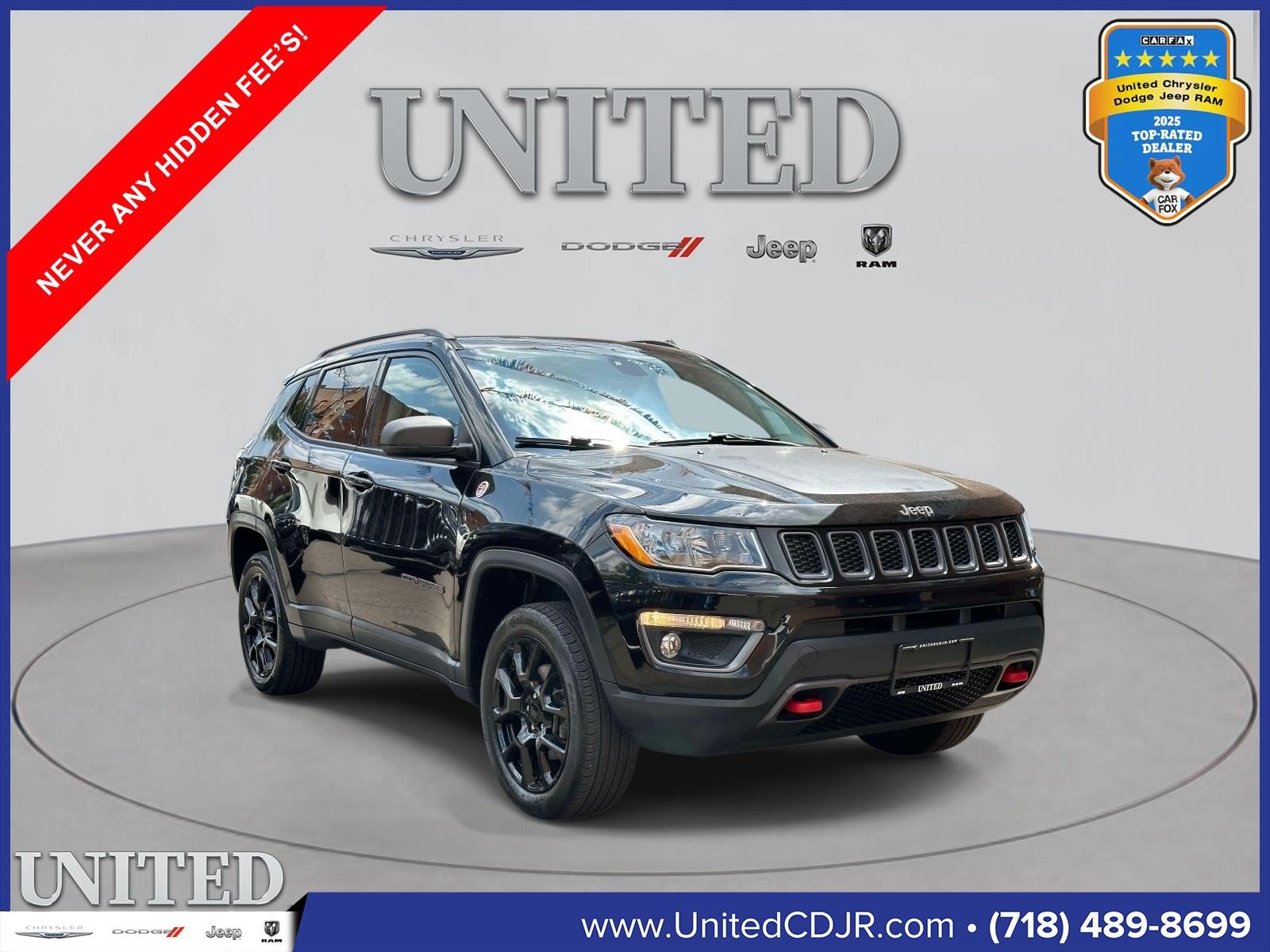 Used 2018 Jeep Compass Trailhawk w/ Leather Interior Group