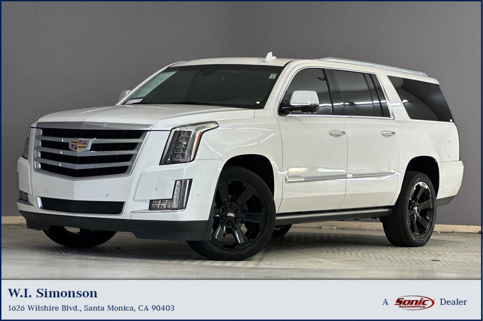 2019 Cadillac Escalade ESV Premium Luxury