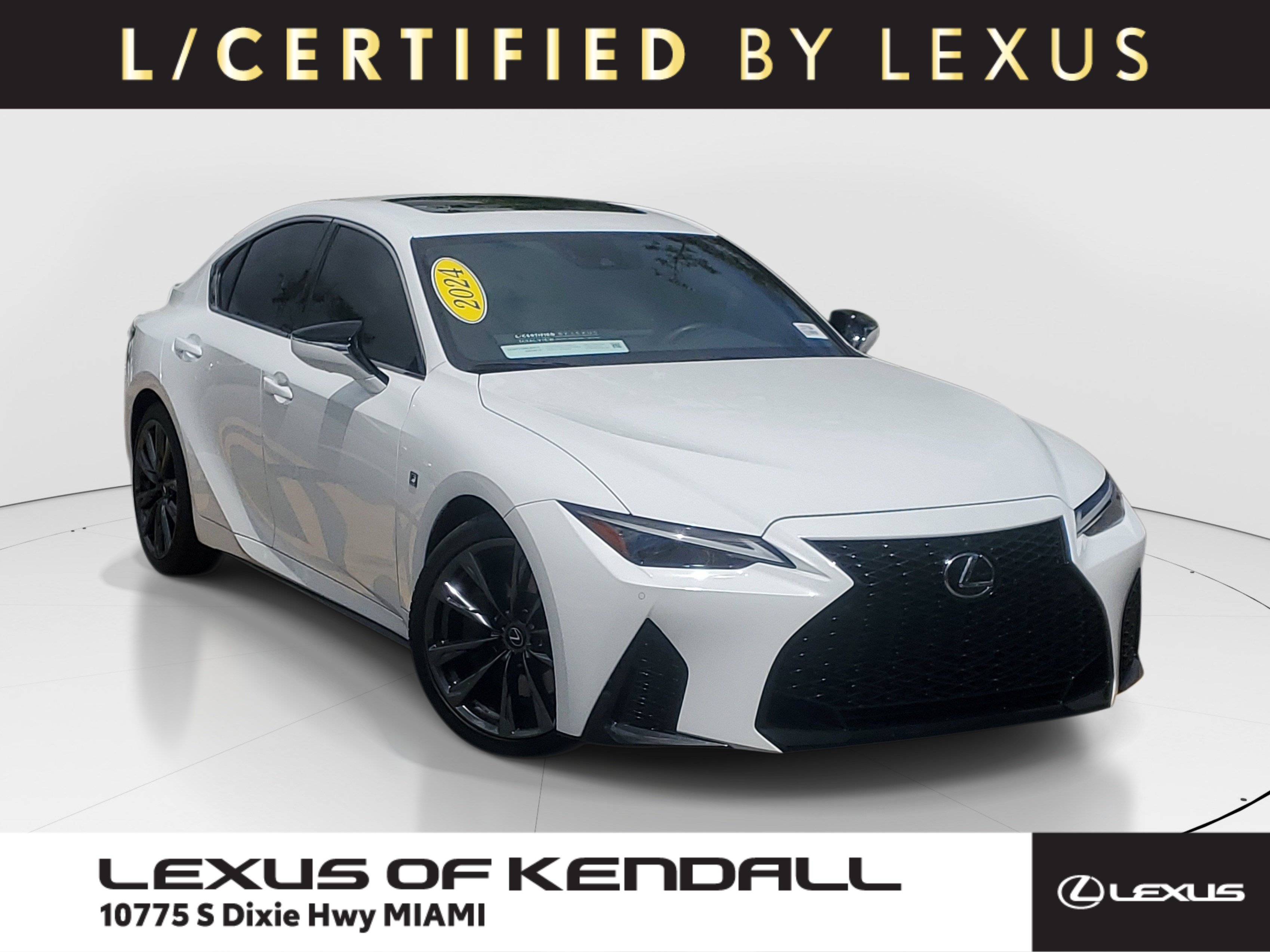 Used 2024 Lexus IS 350 F Sport w/ Navigation Package