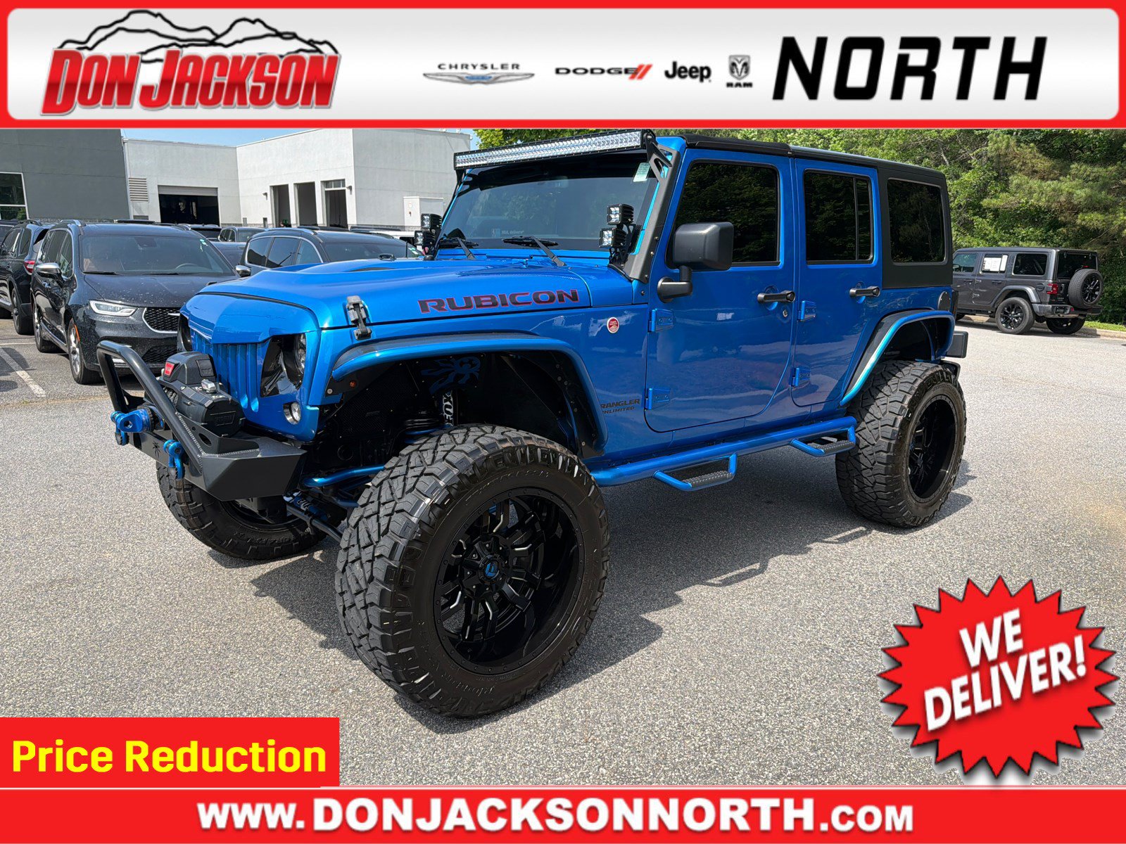 Used 2016 Jeep Wrangler Unlimited Rubicon